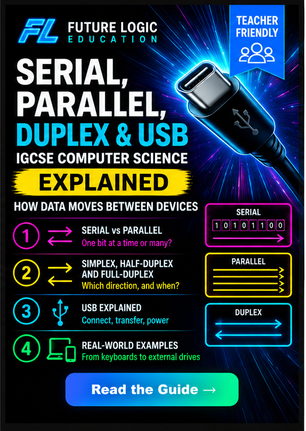 Serial, Parallel, Duplex and USB Explained thumbnail
